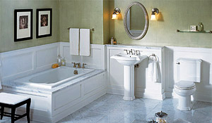 Residential Plumbing Services - OC California - New Bathroom