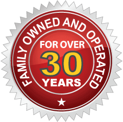 Quality Guarantee Badge - Shafer Plumbing is family owned and operated for over 30 years!